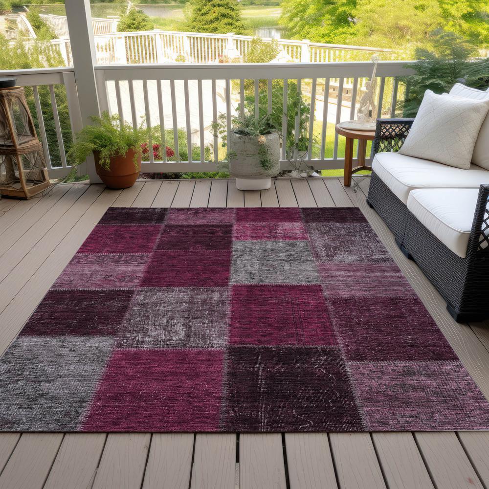 Chantille ACN663 Red 3' x 5' Rug. Picture 8