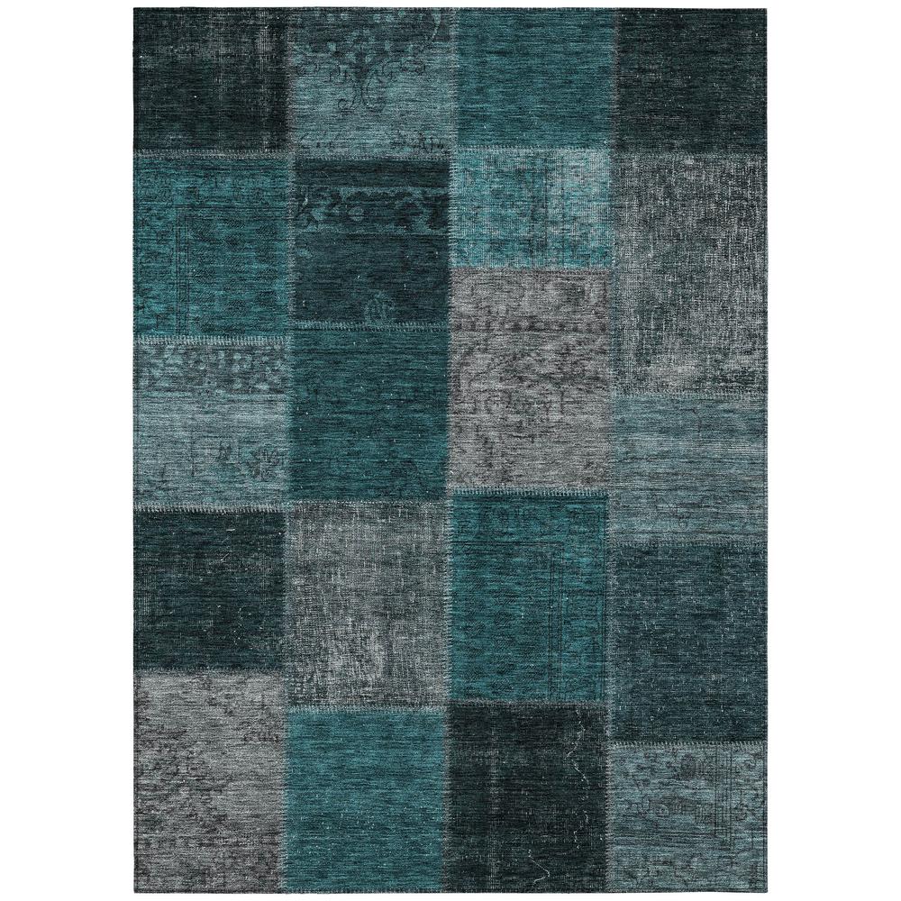 Chantille ACN663 Teal 3' x 5' Rug. Picture 1