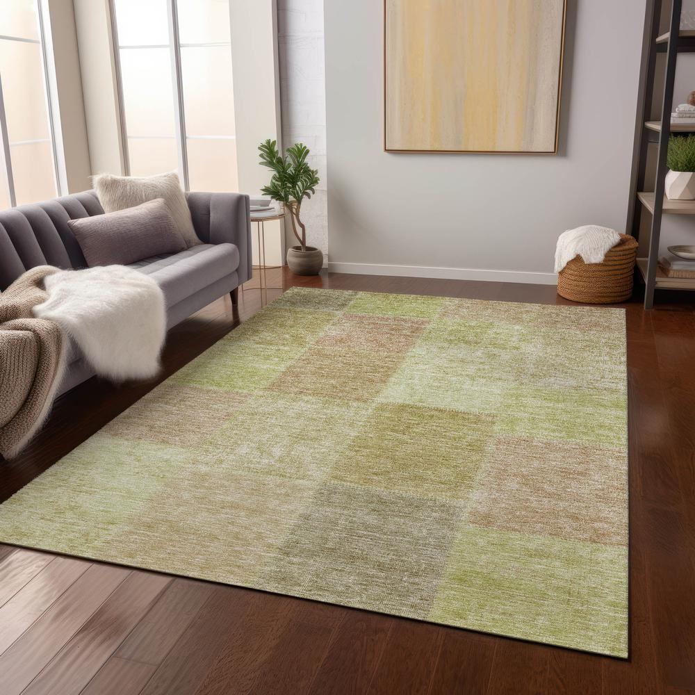 Chantille ACN664 Green 3' x 5' Rug. Picture 6
