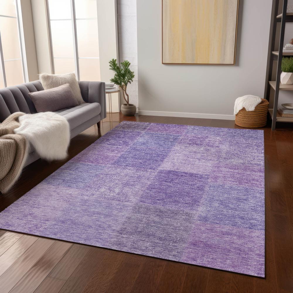 Chantille ACN664 Purple 3' x 5' Rug. Picture 6