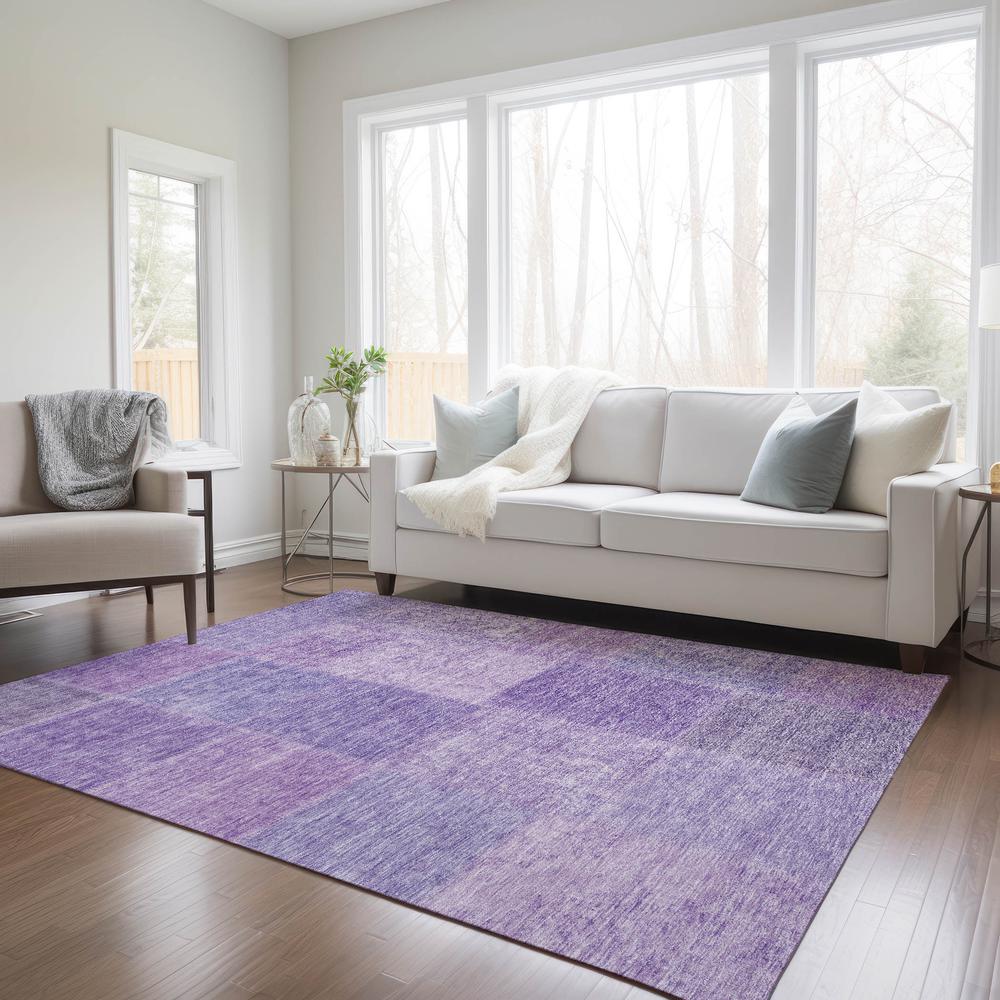 Chantille ACN664 Purple 3' x 5' Rug. Picture 7