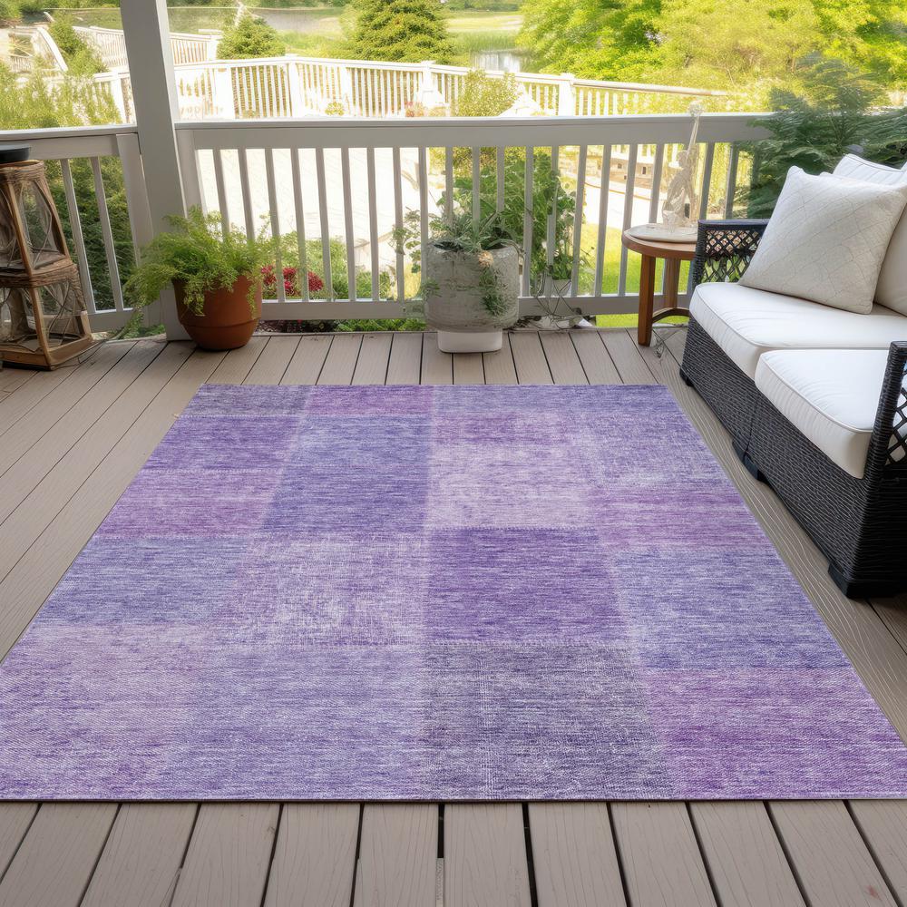 Chantille ACN664 Purple 3' x 5' Rug. Picture 8