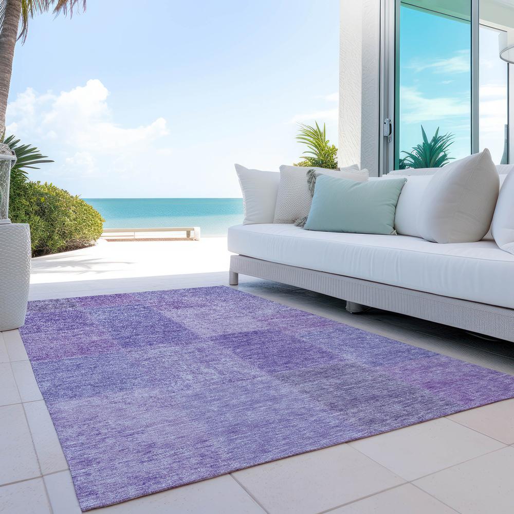 Chantille ACN664 Purple 3' x 5' Rug. Picture 9