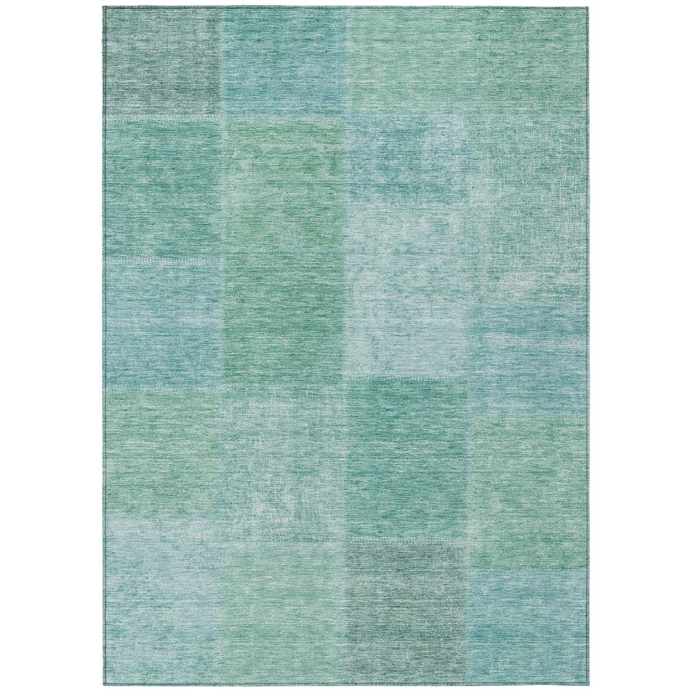 Chantille ACN664 Teal 3' x 5' Rug. Picture 1
