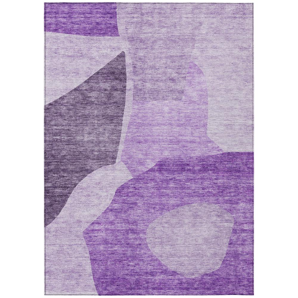Chantille ACN665 Purple 3' x 5' Rug. Picture 1