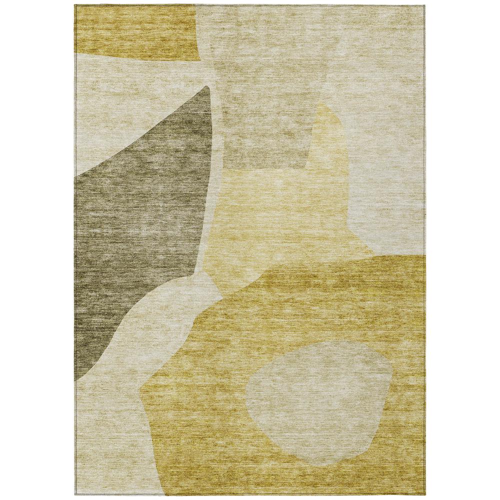 Chantille ACN665 Gold 3' x 5' Rug. Picture 1
