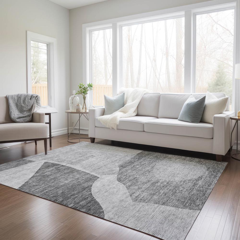 Chantille ACN665 Gray 3' x 5' Rug. Picture 7