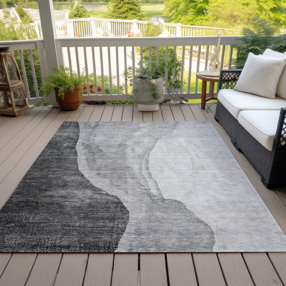 Chantille ACN667 Gray 3' x 5' Rug. Picture 8
