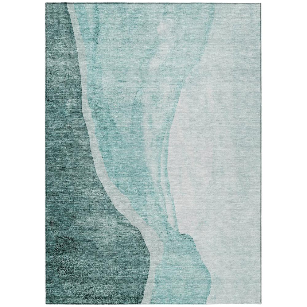 Chantille ACN667 Teal 3' x 5' Rug. Picture 1