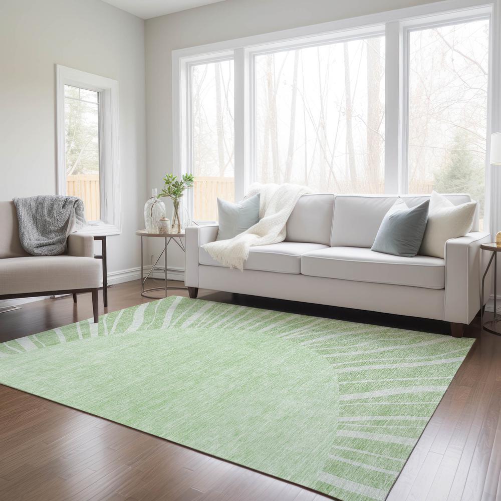 Chantille ACN668 Green 3' x 5' Rug. Picture 7