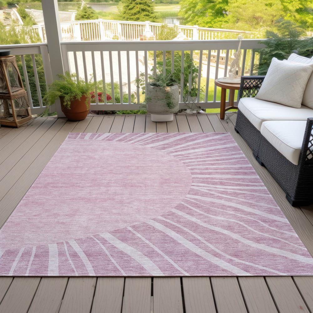 Chantille ACN668 Pink 3' x 5' Rug. Picture 8
