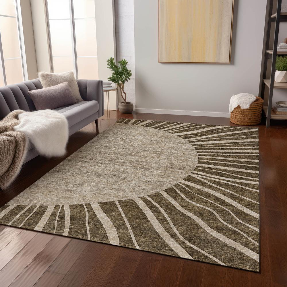 Chantille ACN668 Brown 3' x 5' Rug. Picture 6