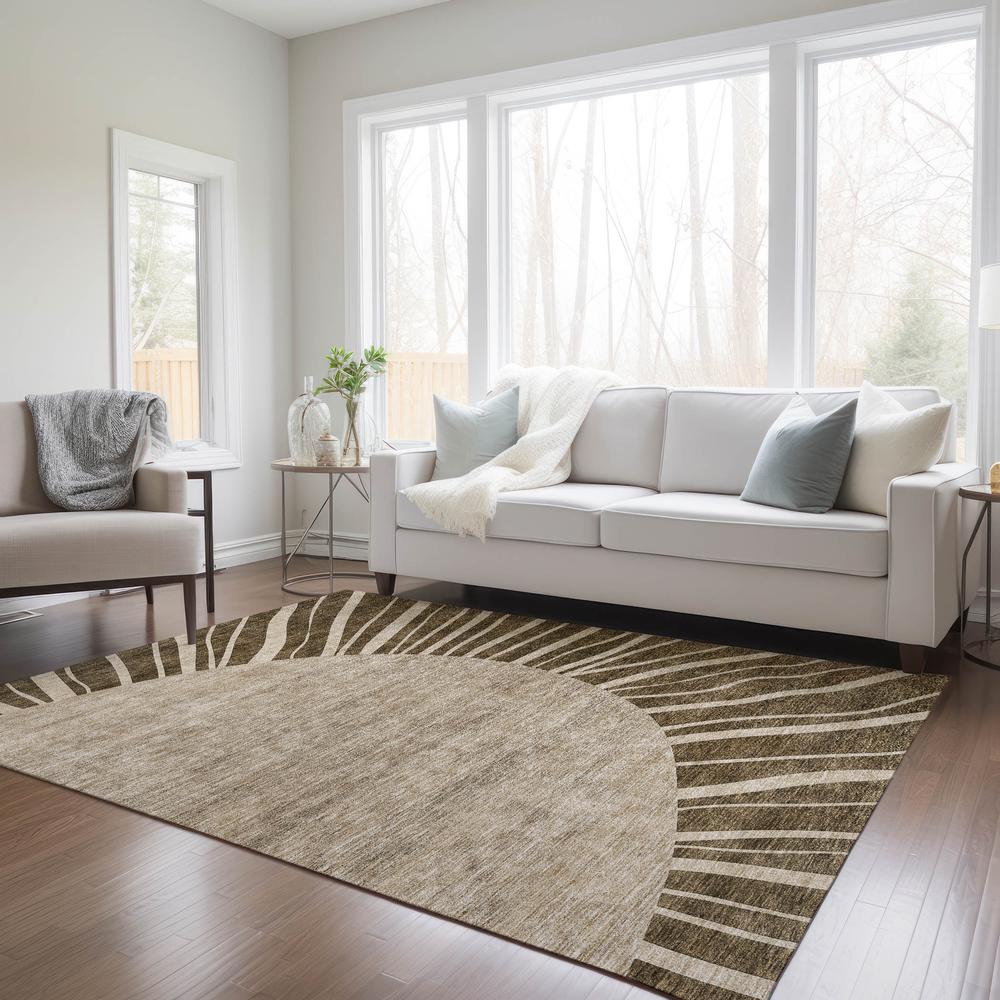 Chantille ACN668 Brown 3' x 5' Rug. Picture 7
