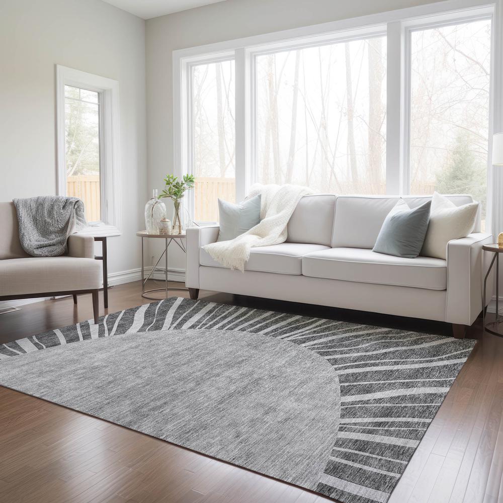 Chantille ACN668 Gray 3' x 5' Rug. Picture 7