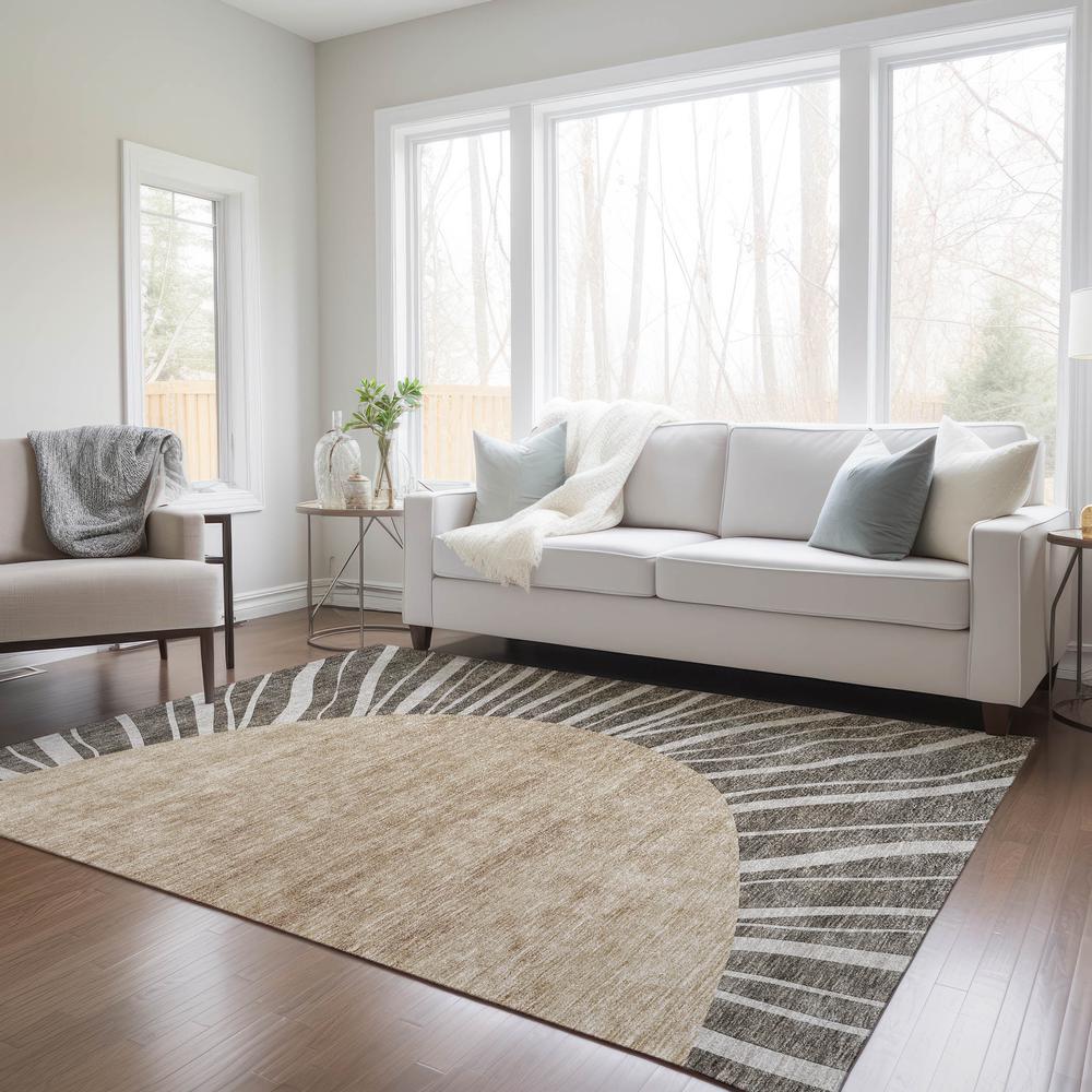 Chantille ACN668 Brown 3' x 5' Rug. Picture 7