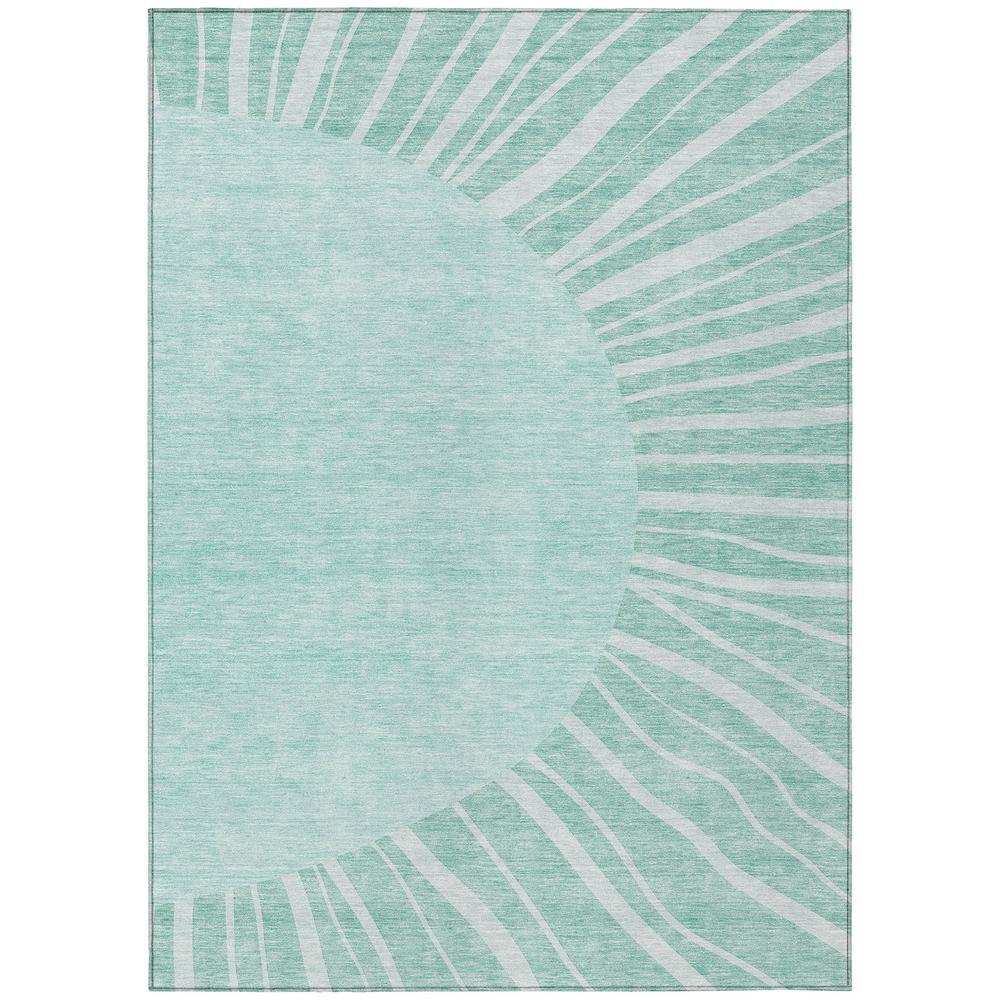 Chantille ACN668 Teal 3' x 5' Rug. Picture 1