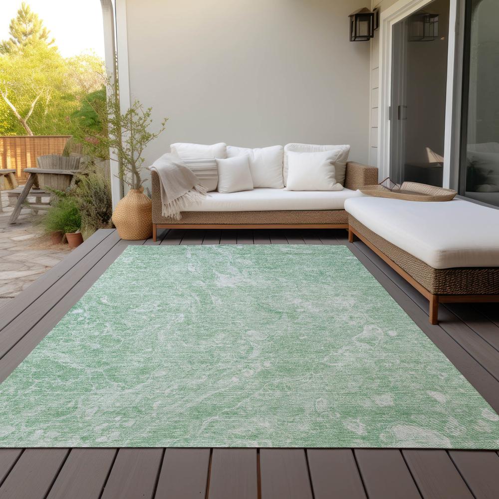 Chantille ACN670 Green 3' x 5' Rug. Picture 8