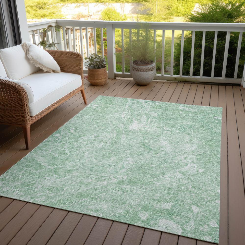 Chantille ACN670 Green 3' x 5' Rug. Picture 9