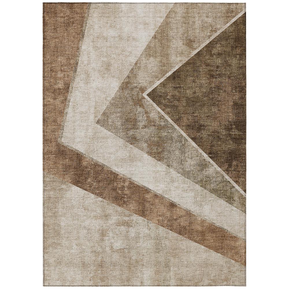 Chantille ACN671 Brown 3' x 5' Rug. Picture 1