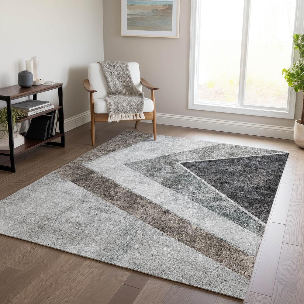 Chantille ACN671 Gray 3' x 5' Rug. Picture 6