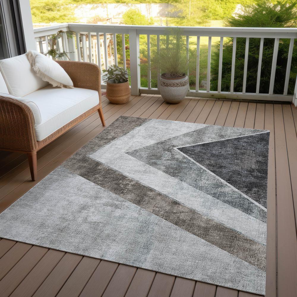 Chantille ACN671 Gray 3' x 5' Rug. Picture 9