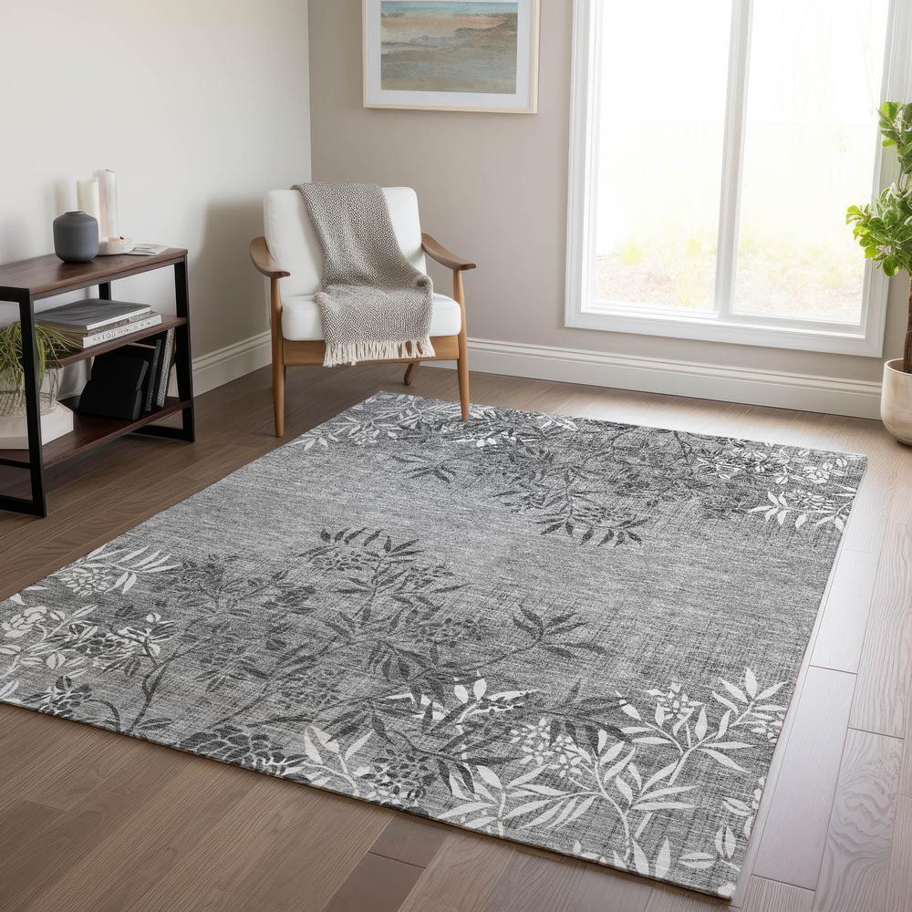 Chantille ACN673 Gray 3' x 5' Rug. Picture 6