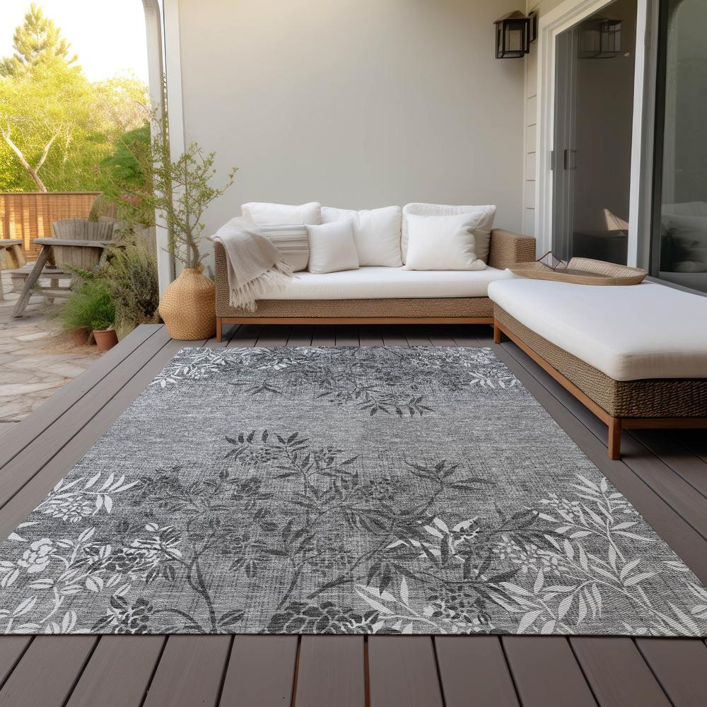 Chantille ACN673 Gray 3' x 5' Rug. Picture 8