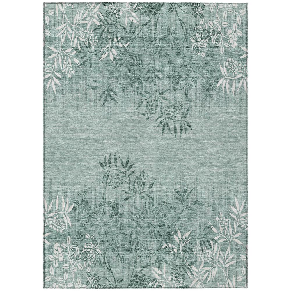 Chantille ACN673 Green 3' x 5' Rug. Picture 1