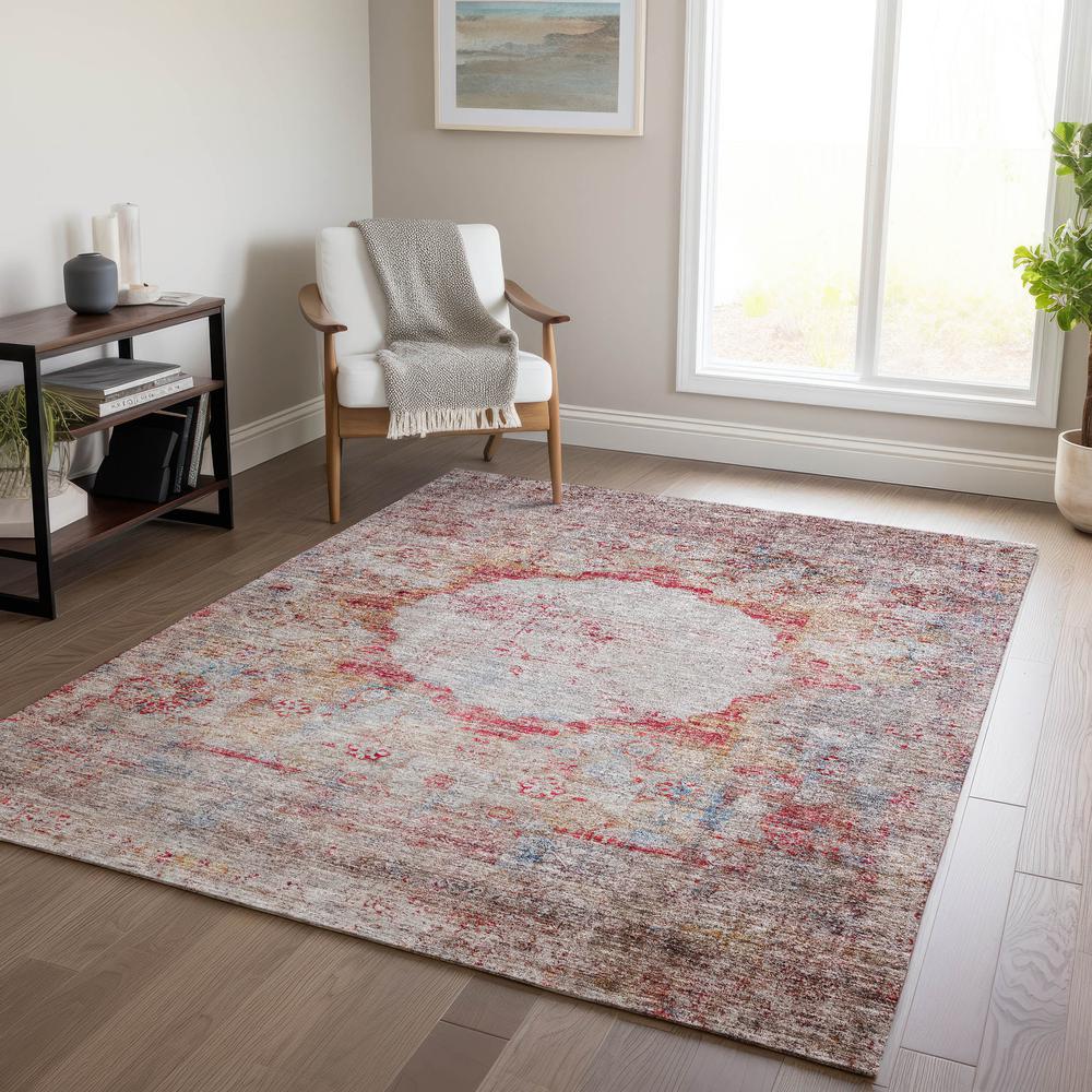 Chantille ACN675 Red 3' x 5' Rug. Picture 6