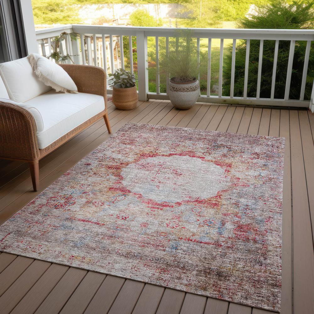 Chantille ACN675 Red 3' x 5' Rug. Picture 9