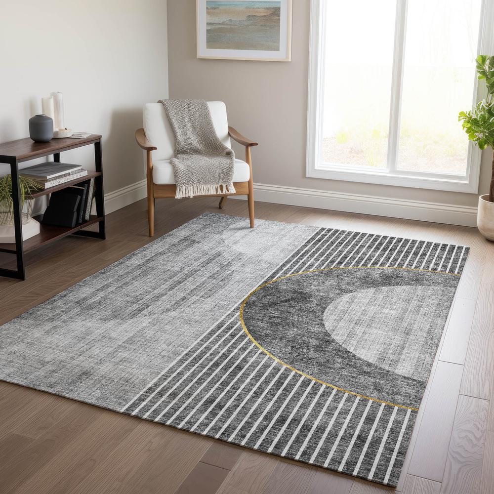 Chantille ACN676 Gray 3' x 5' Rug. Picture 6