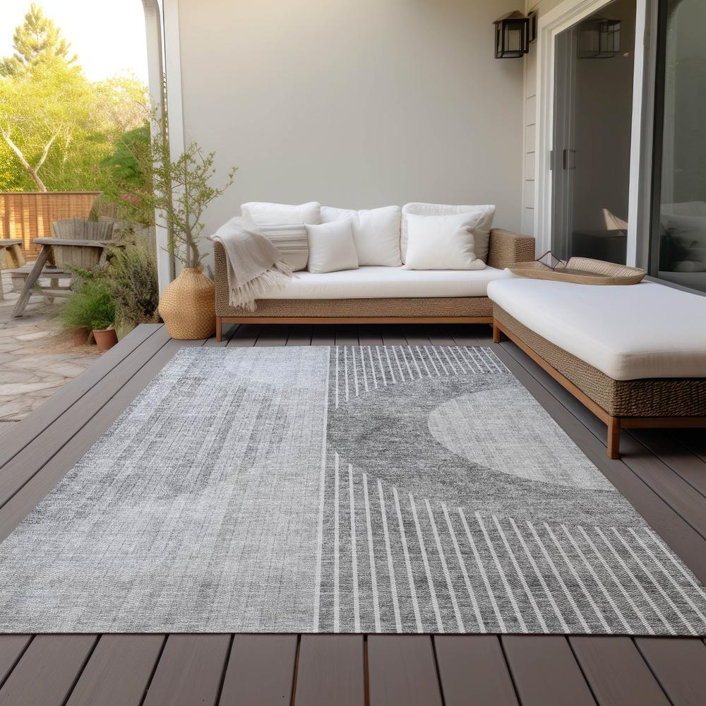 Chantille ACN676 Gray 3' x 5' Rug. Picture 8