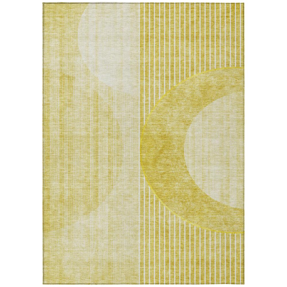 Chantille ACN676 Gold 3' x 5' Rug. Picture 1