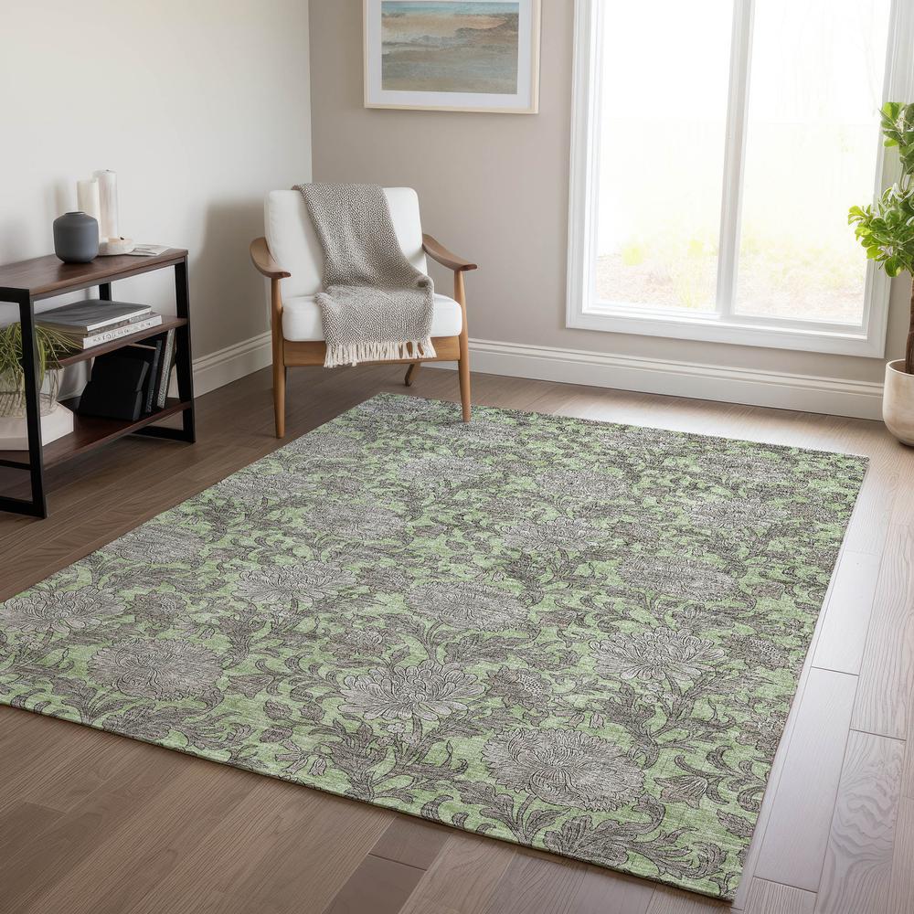 Chantille ACN677 Green 3' x 5' Rug. Picture 6