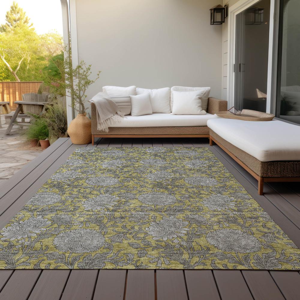 Chantille ACN677 Gold 3' x 5' Rug. Picture 8