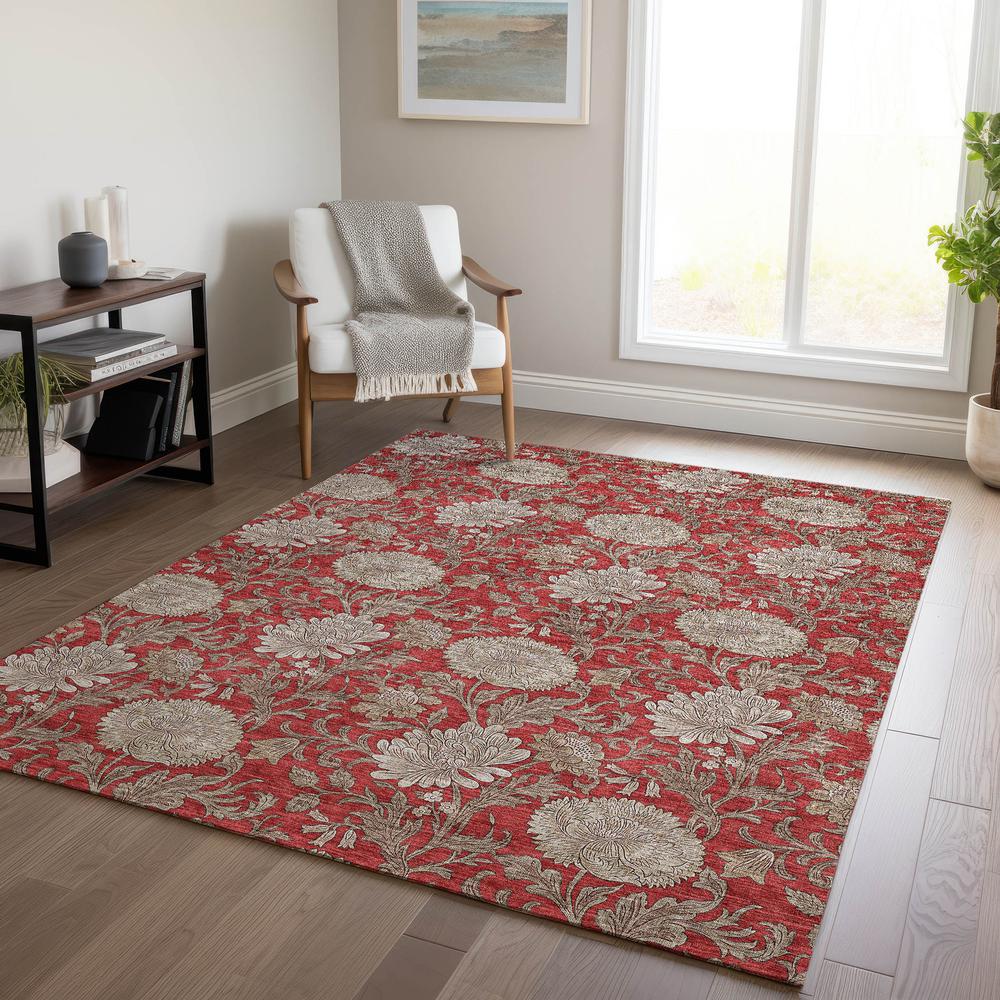 Chantille ACN677 Red 3' x 5' Rug. Picture 6
