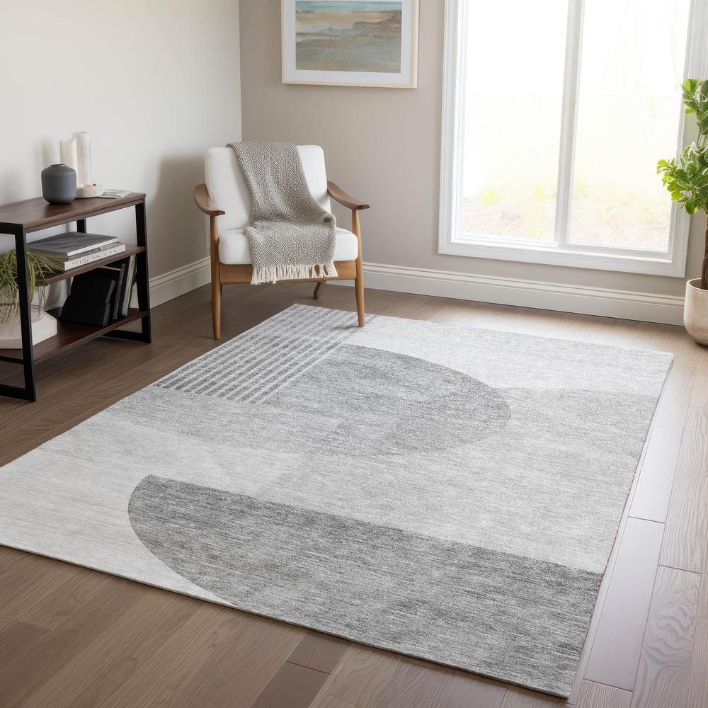 Chantille ACN678 Gray 3' x 5' Rug. Picture 6