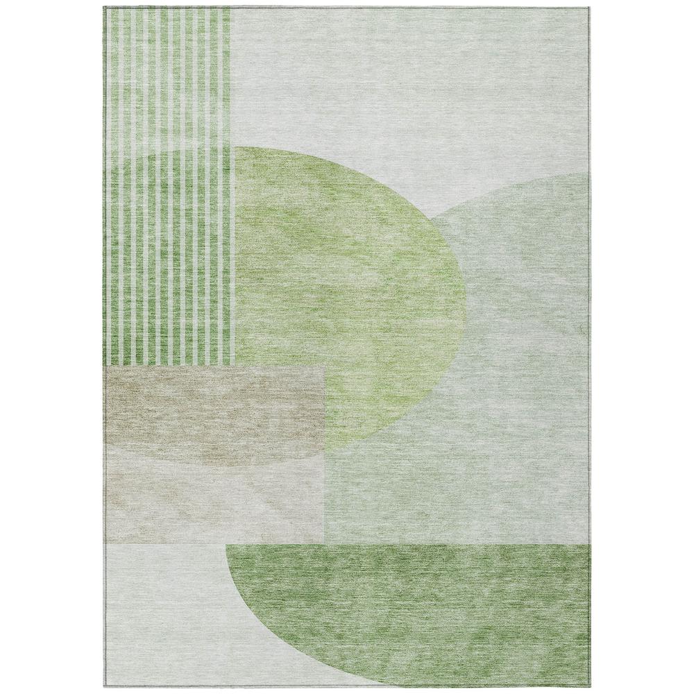 Chantille ACN678 Green 3' x 5' Rug. Picture 1
