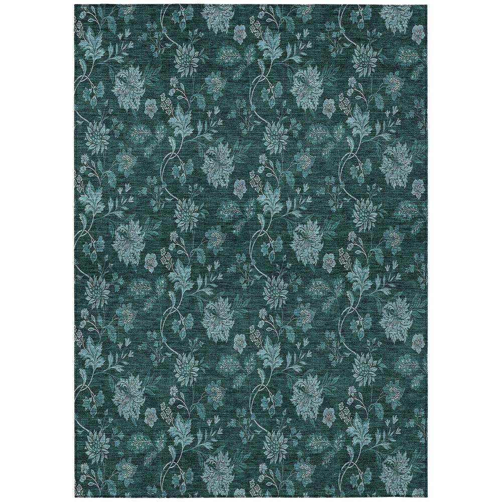 Chantille ACN680 Teal 3' x 5' Rug. Picture 1