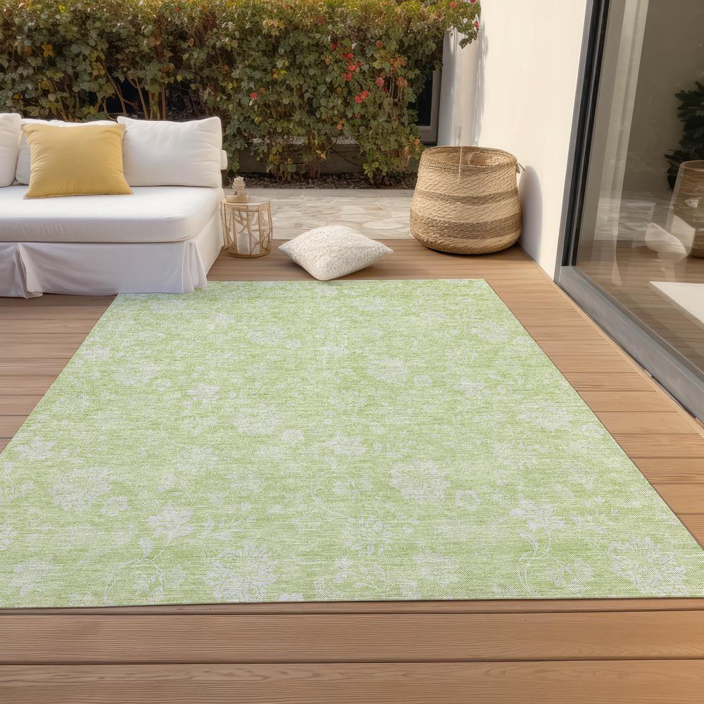 Chantille ACN681 Green 3' x 5' Rug. Picture 8