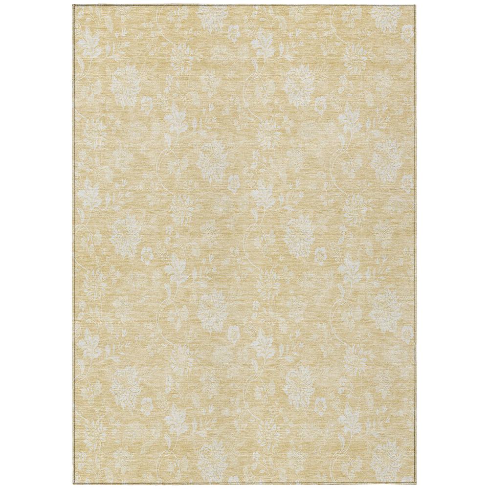 Chantille ACN681 Gold 3' x 5' Rug. Picture 1