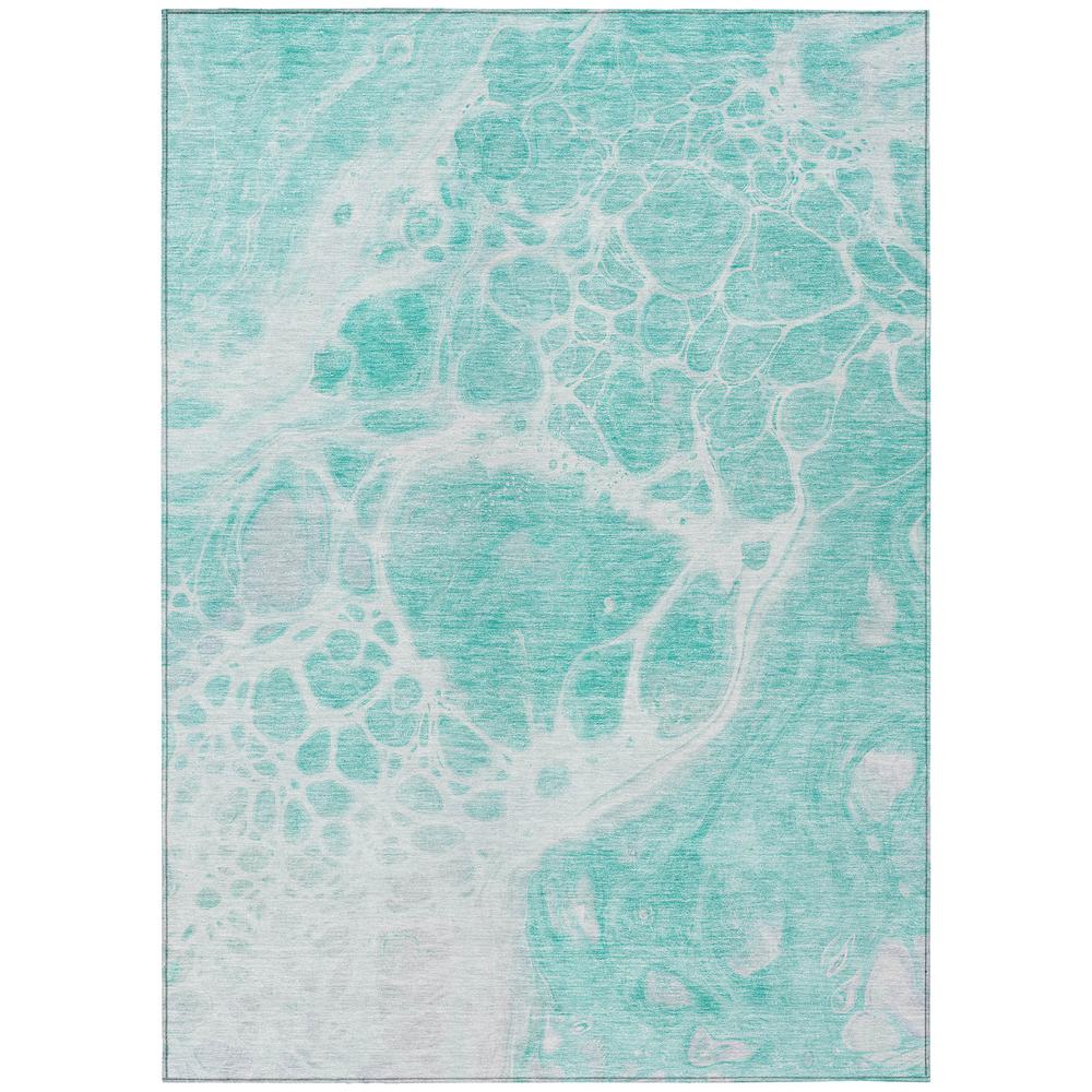 Chantille ACN682 Teal 3' x 5' Rug. Picture 1
