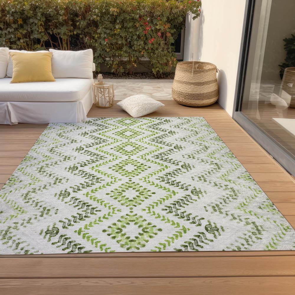 Chantille ACN684 Green 3' x 5' Rug. Picture 8