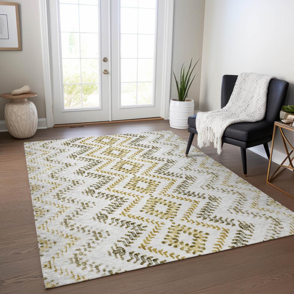 Chantille ACN684 Brown 3' x 5' Rug. Picture 7