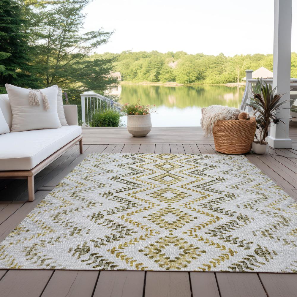 Chantille ACN684 Brown 3' x 5' Rug. Picture 10
