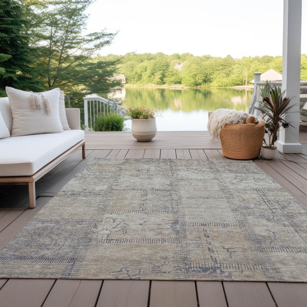 Chantille ACN685 Brown 3' x 5' Rug. Picture 9