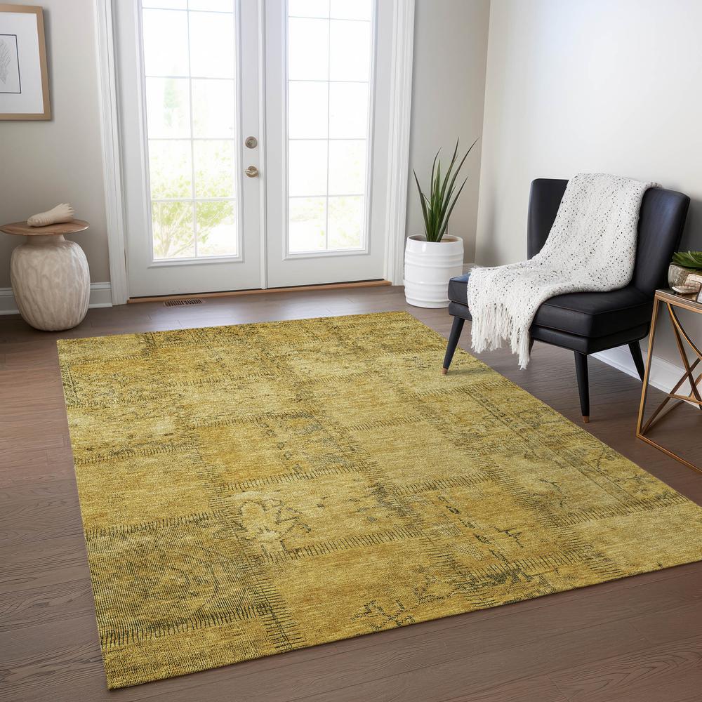 Chantille ACN685 Gold 3' x 5' Rug. Picture 6