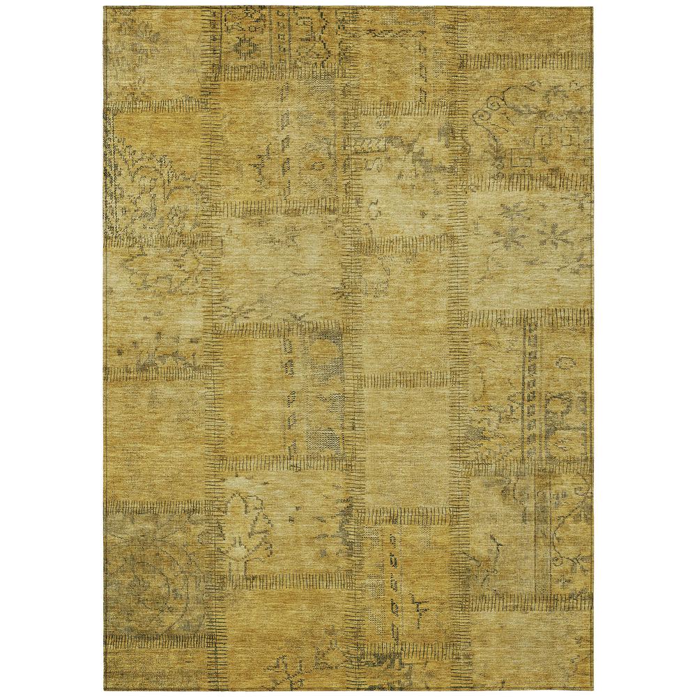 Chantille ACN685 Gold 3' x 5' Rug. Picture 1