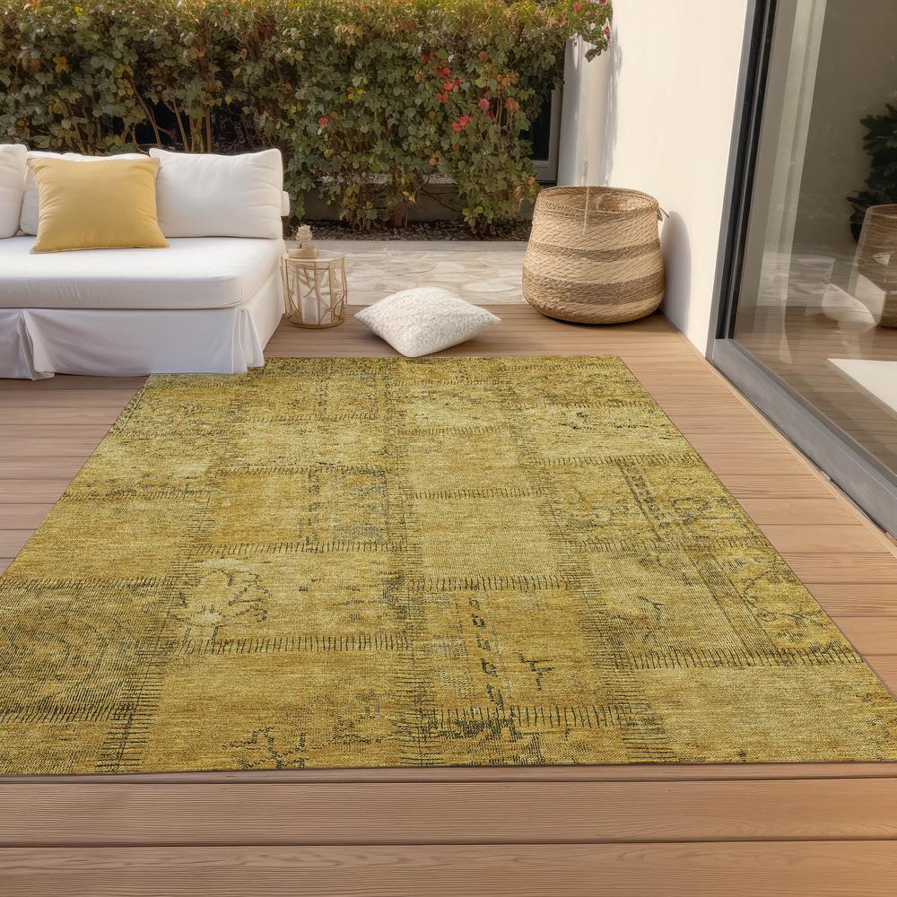 Chantille ACN685 Gold 3' x 5' Rug. Picture 8