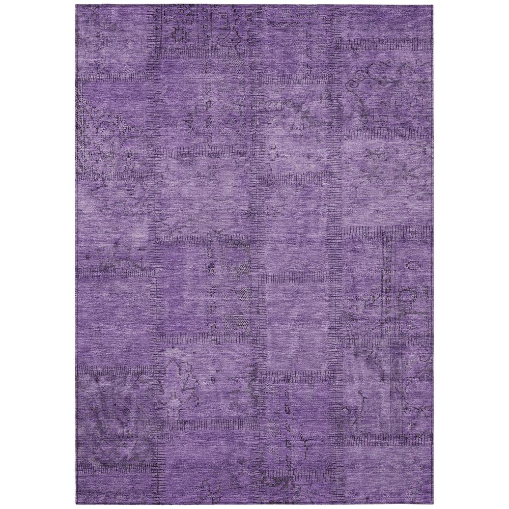 Chantille ACN685 Purple 3' x 5' Rug. Picture 1